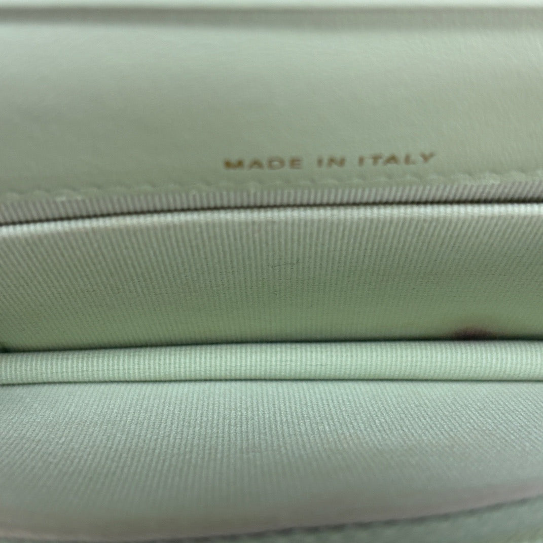 Chanel - 19 bag mini - Leather - Green - (mini)
