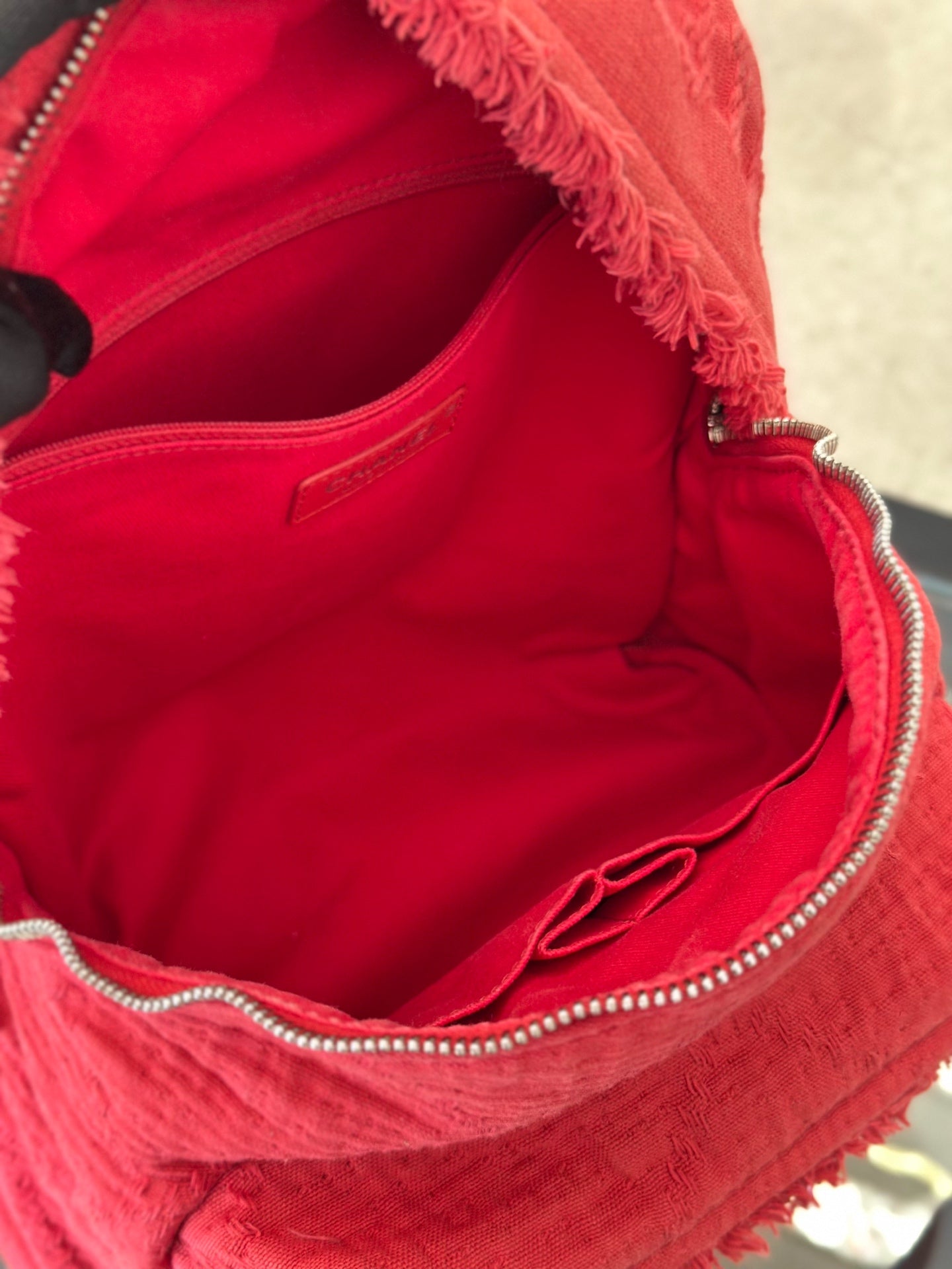 Chanel - 19P - Cloth - Red - (medium)