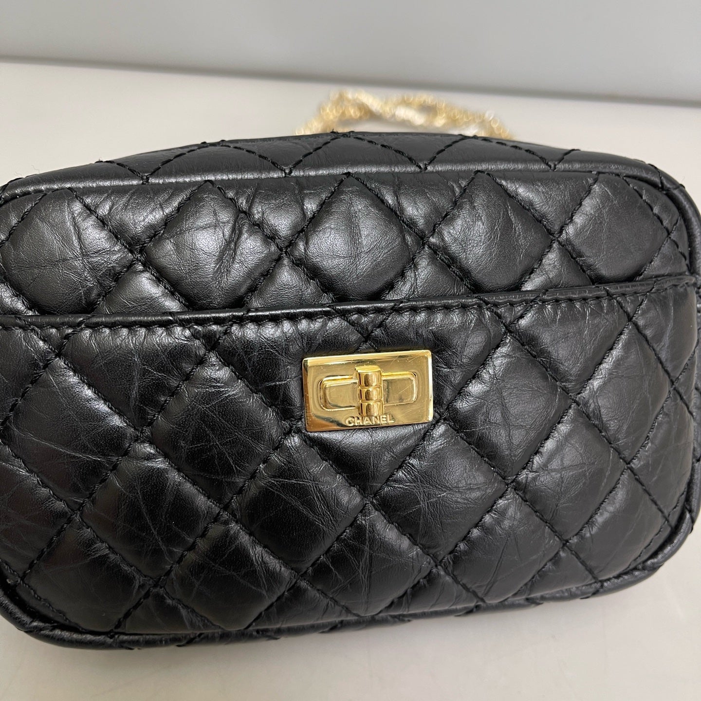 Chanel - 2.55 - Leather - Black - (mini)