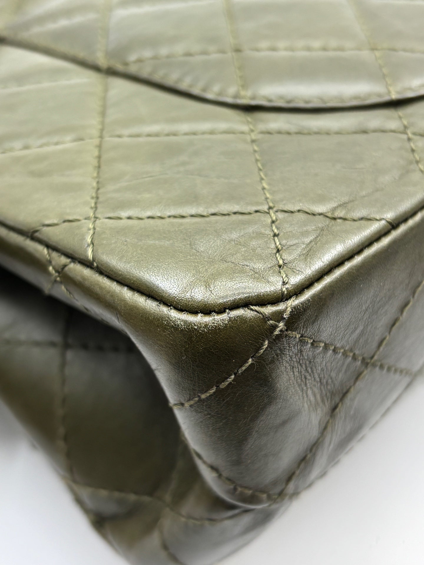 Chanel - 2.55 - Leather - Green - (medium)