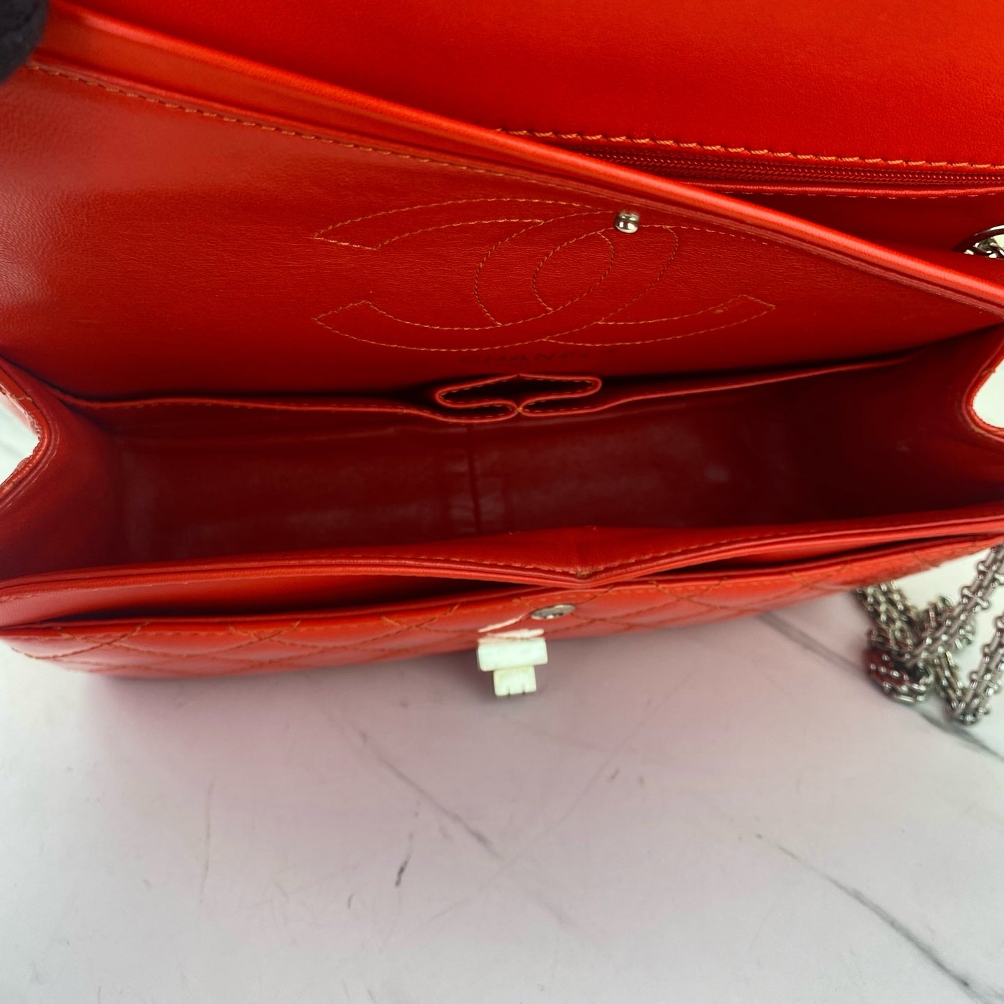 Chanel - 2.55 Reissue - Patent leather - Red - (small)