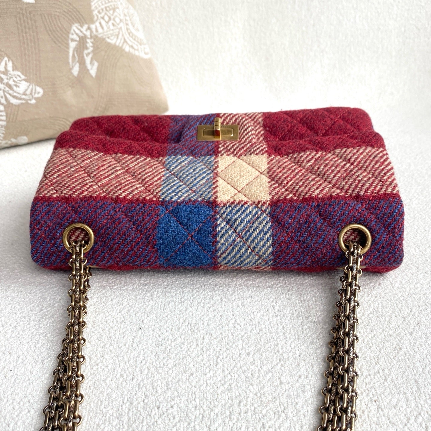 Chanel - 2.55 Reissue - Tweed - Multicolour - (Small)