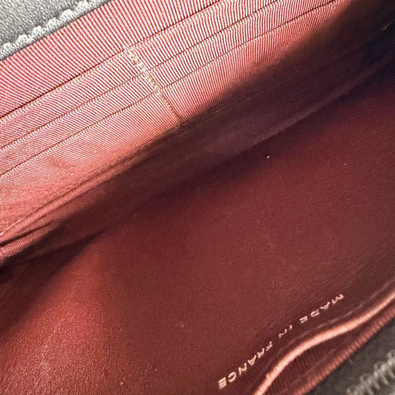 Chanel - 2.55 Wallet on Chain (WOC) - Aged calfskin leather - Black - (mini)