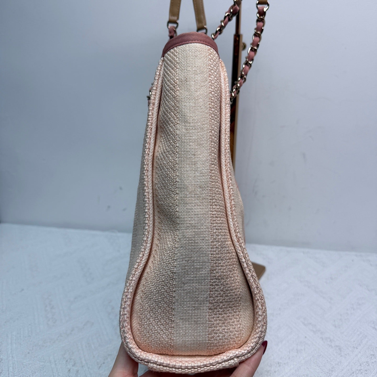 Chanel - Beach Tote - Canvas - Pink - (medium)