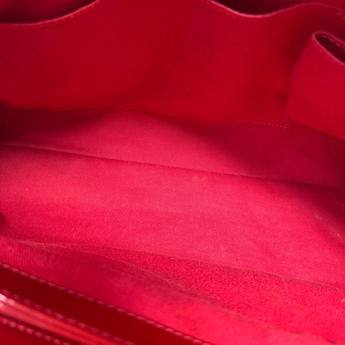 Chanel - Bowling Bag - Patent leather - Red - (large)