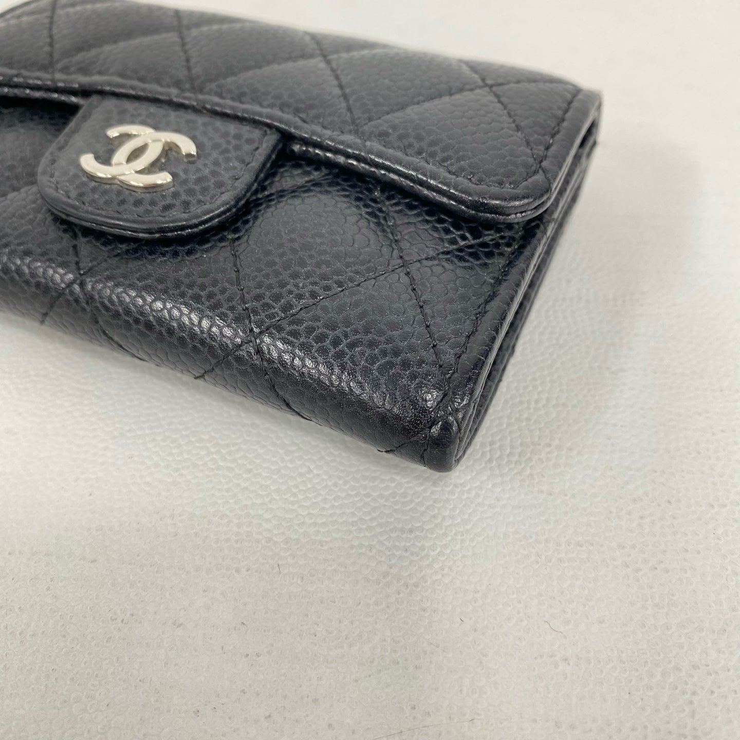 Chanel - Classic Flap Card Holder - Caviar leather - Black