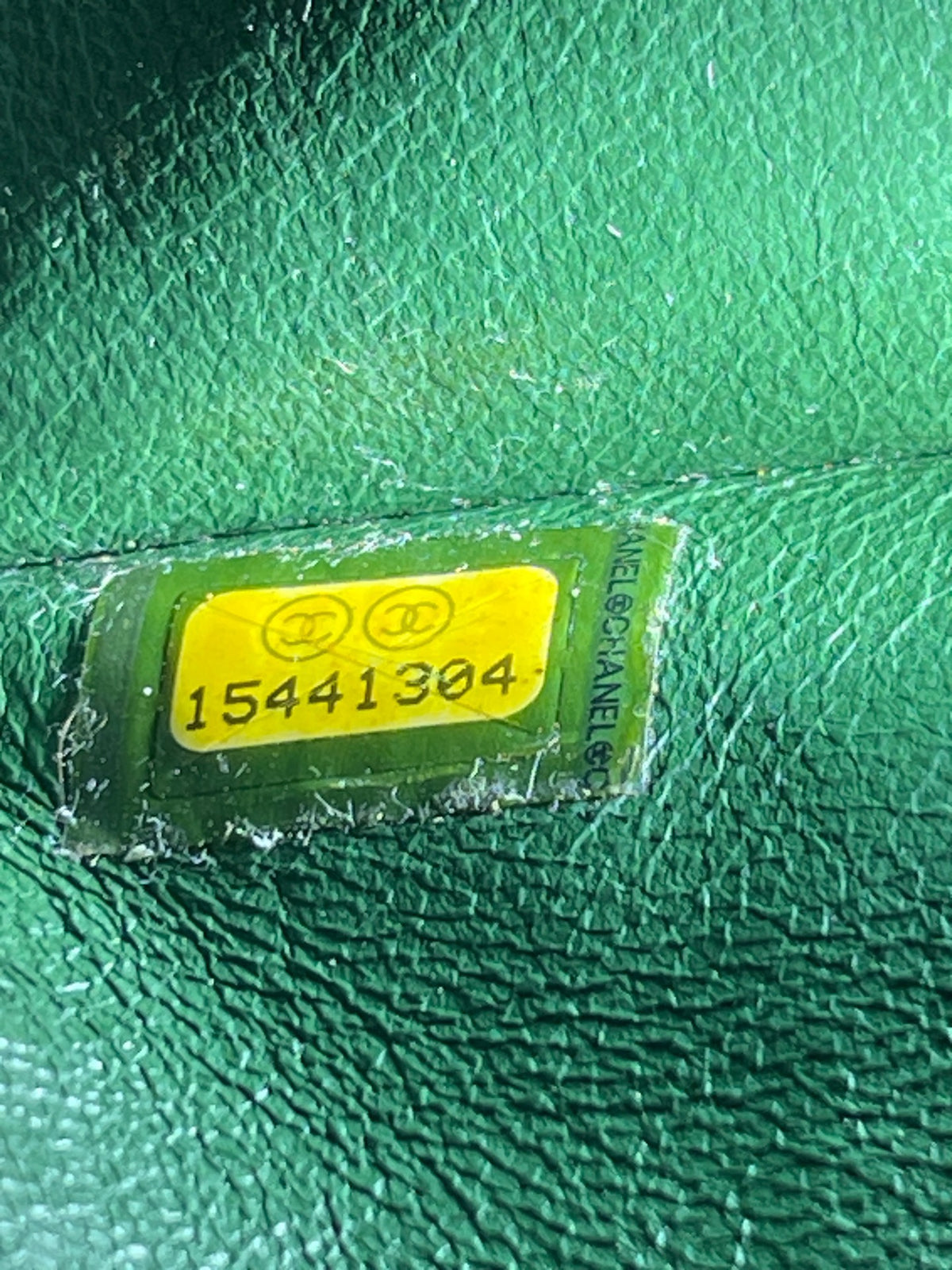 Chanel - Classic Flap Jumbo - Patent leather - Green - (Jumbo)