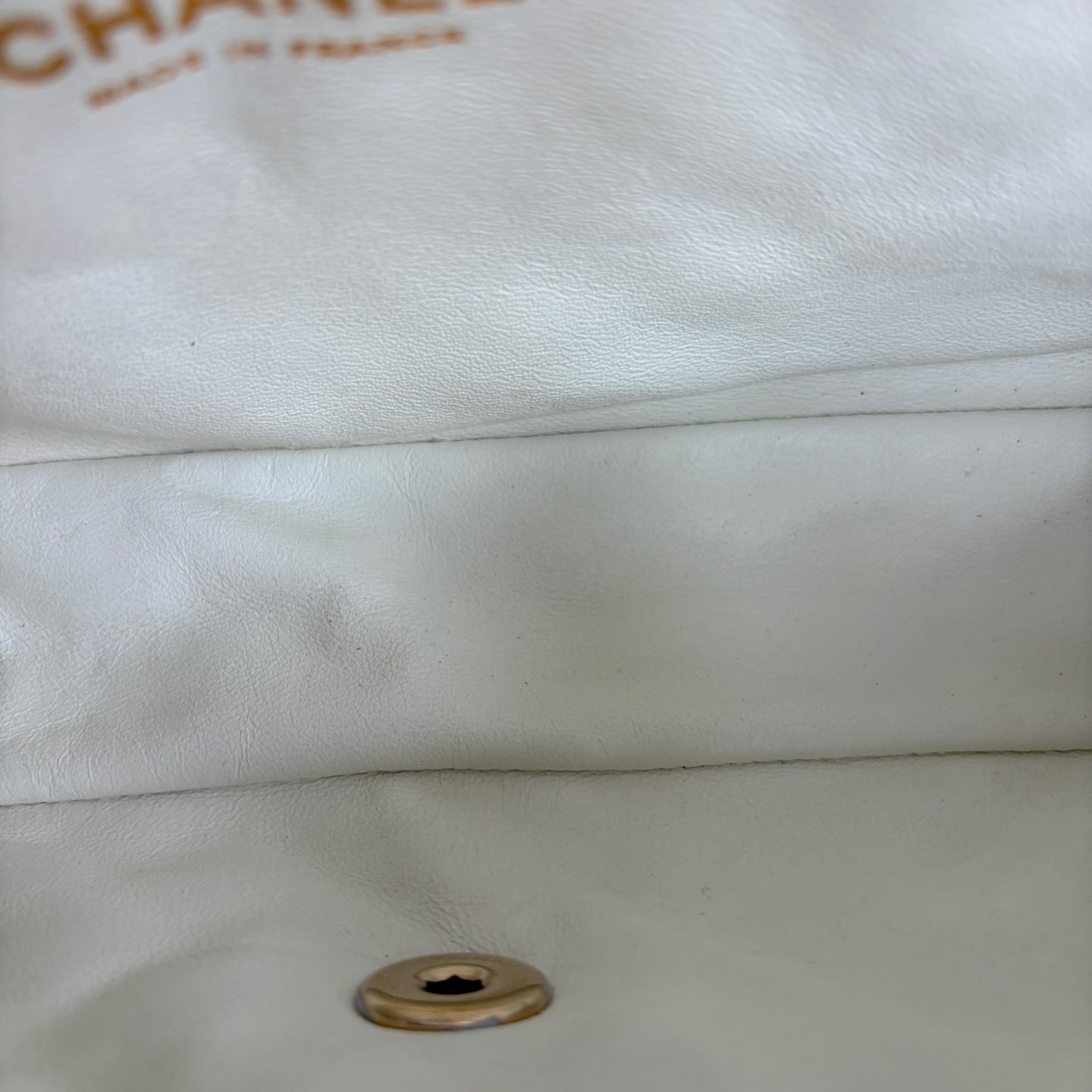 Chanel - Classic Flap - Leather - White - (medium)
