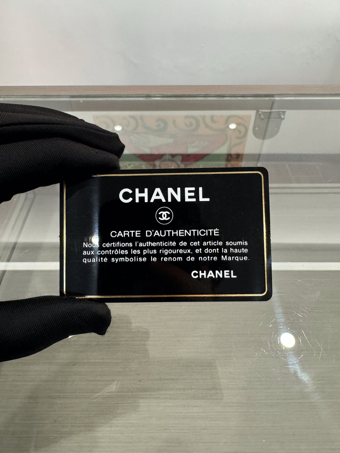 Chanel - Classic Zip Around Wallet - Grained calfskin leather - Black - (Medium)