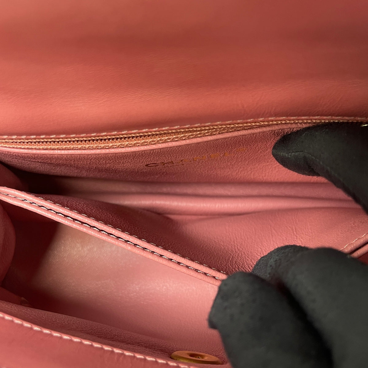 Chanel - Coco Handle - Lizard - Pink - (medium)