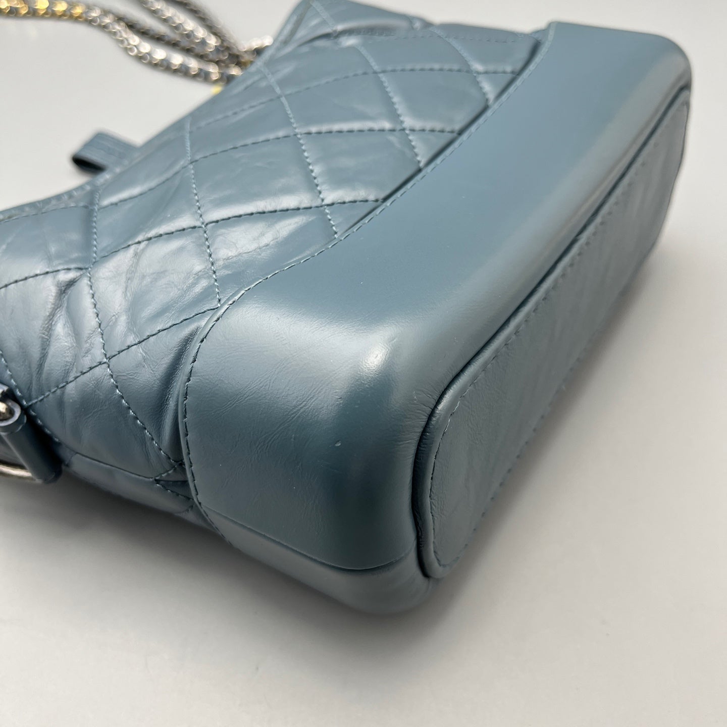 Chanel - Gabrielle Hobo Bag - Leather - Blue