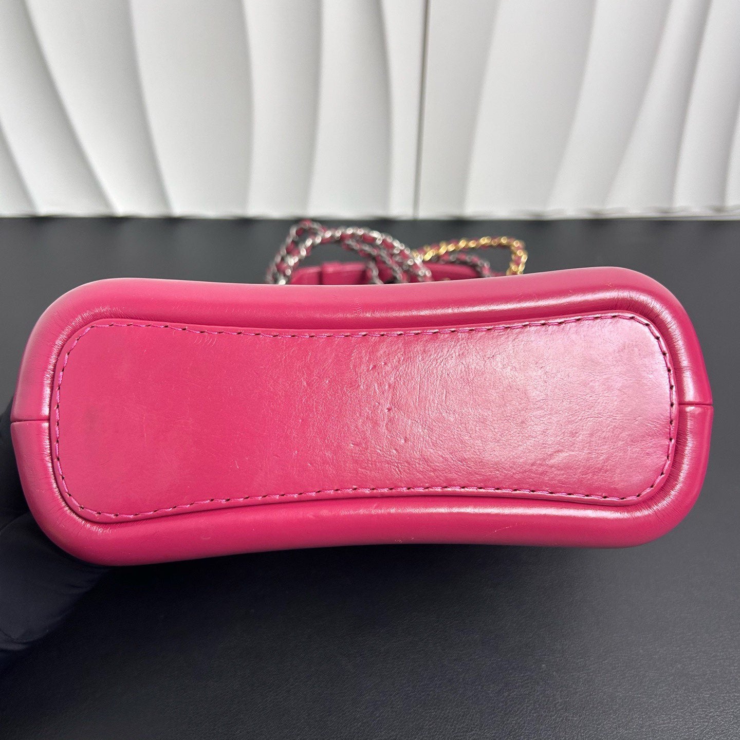 Chanel - Gabrielle Hobo Bag - Quilted cowhide leather - Fuchsia Pink - (small)