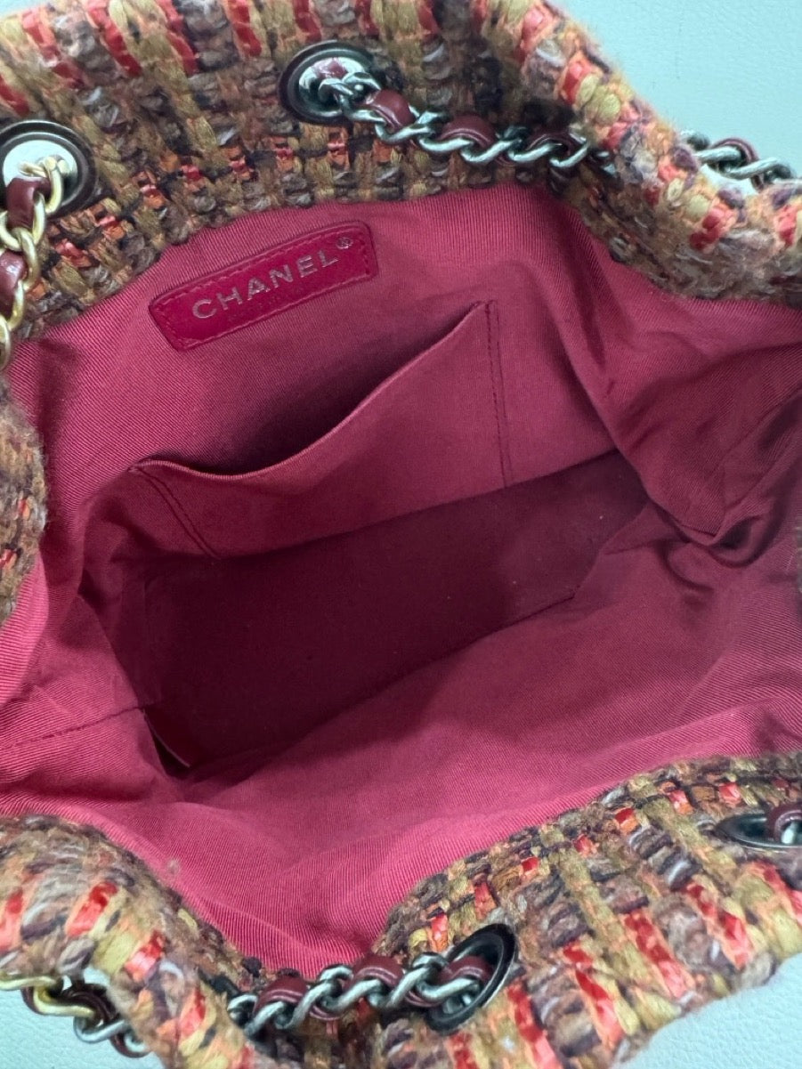 Chanel - Gabrielle Small - Tweed - Multicolour - (small)
