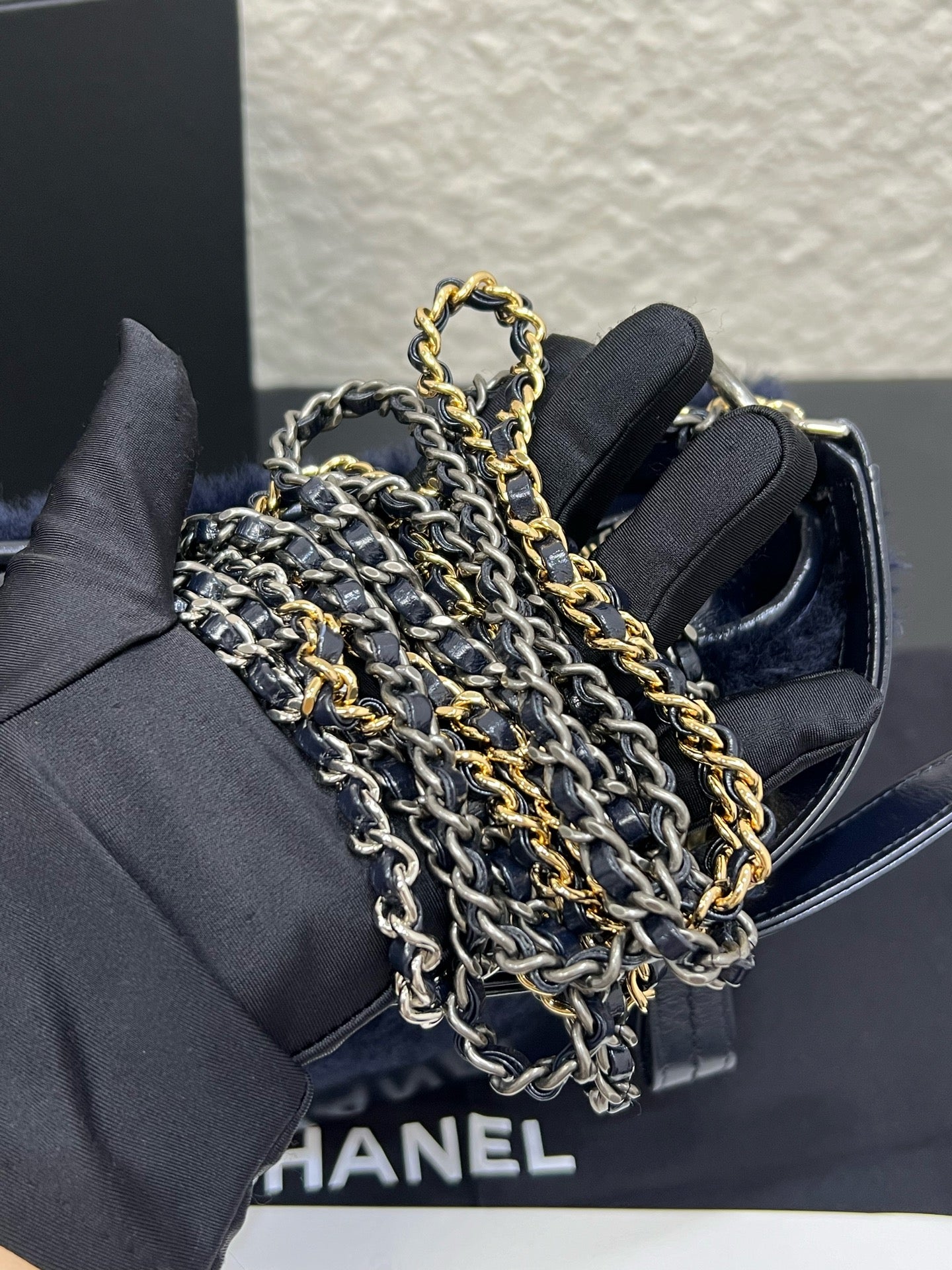 Chanel - Gabrielle - Wool - Navy - (small)