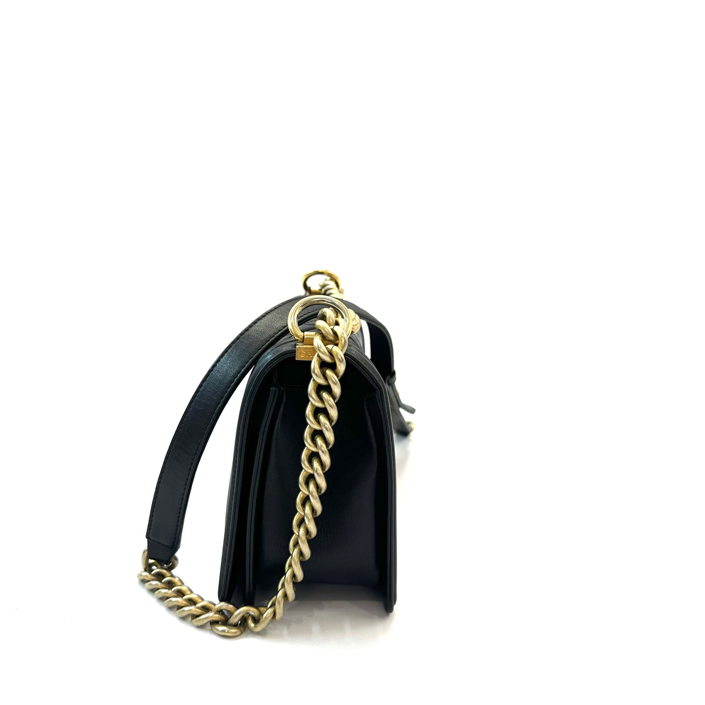 Chanel - Le Boy - Leather - Black