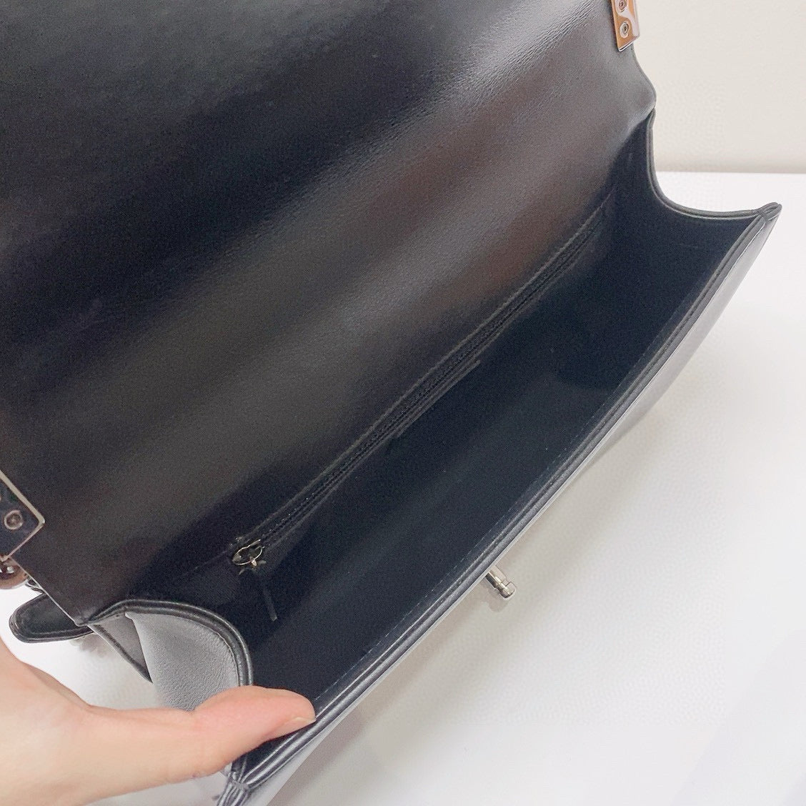 Chanel - Le Boy - Leather - Black