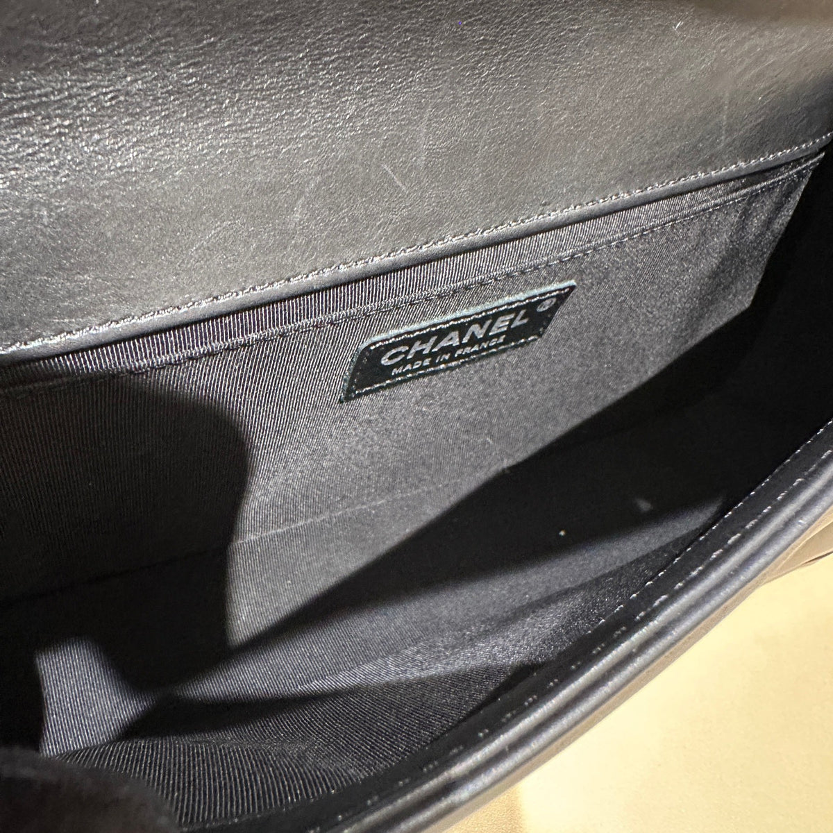 Chanel - Le Boy - Leather - Black - (medium)
