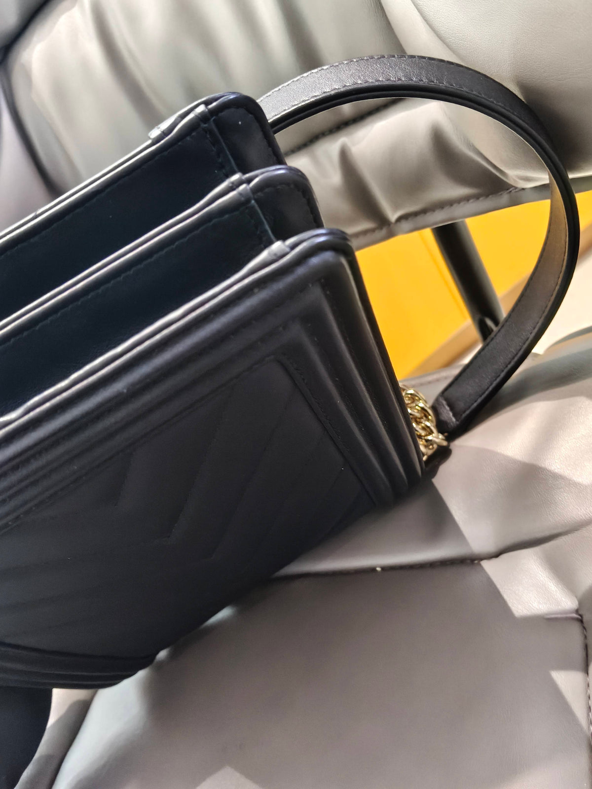 Chanel - Le Boy - Leather - Black - (mini)
