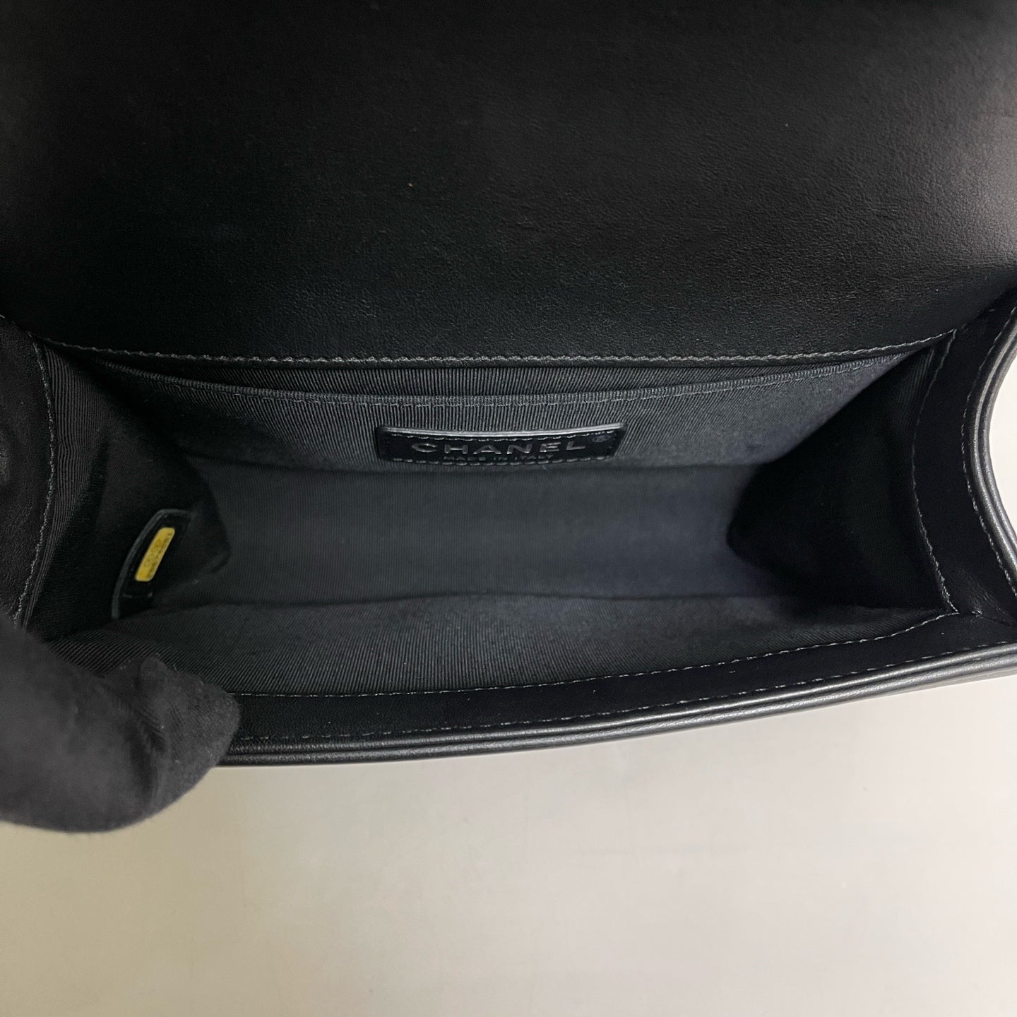 Chanel - Le Boy - Leather - Black - (small)
