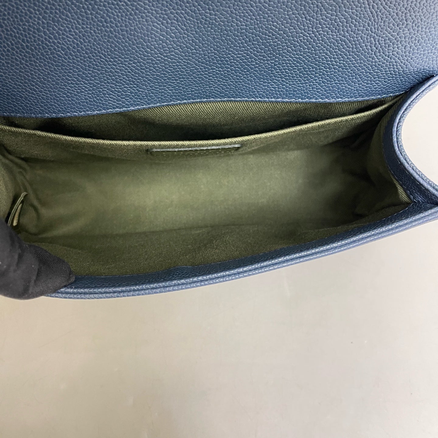 Chanel - Le Boy - Leather - Blue - (medium)