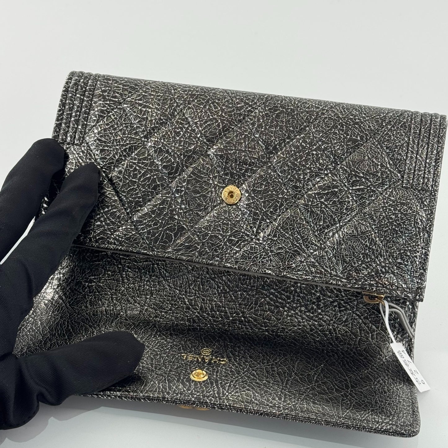 Chanel Leboy Leather Grey - view 14