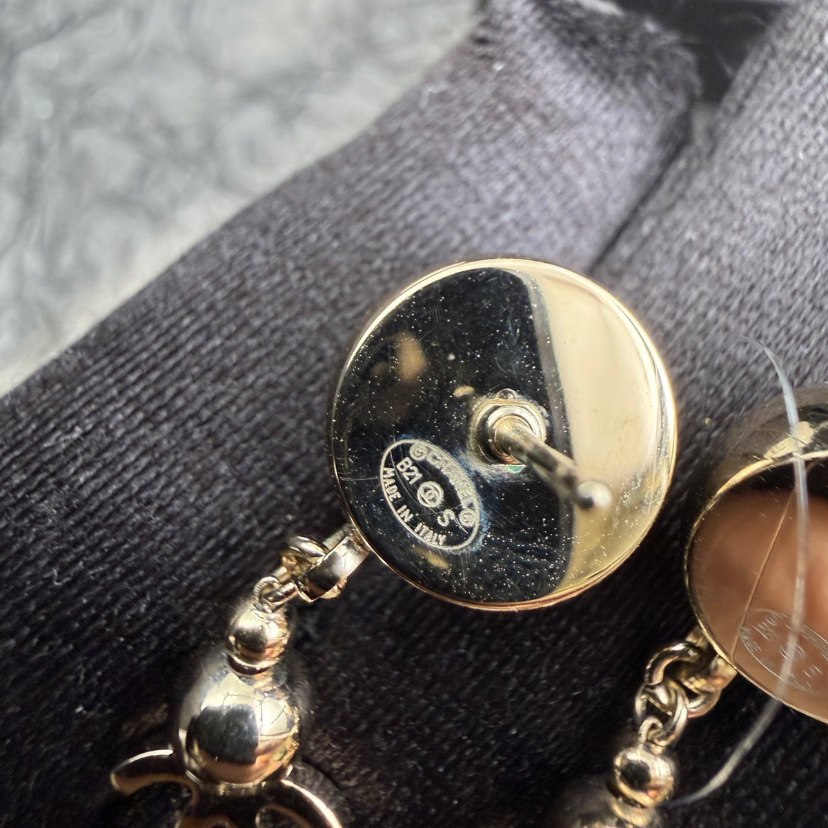 Chanel - Other - Gold-tone finish; base alloy not specified. - Gold