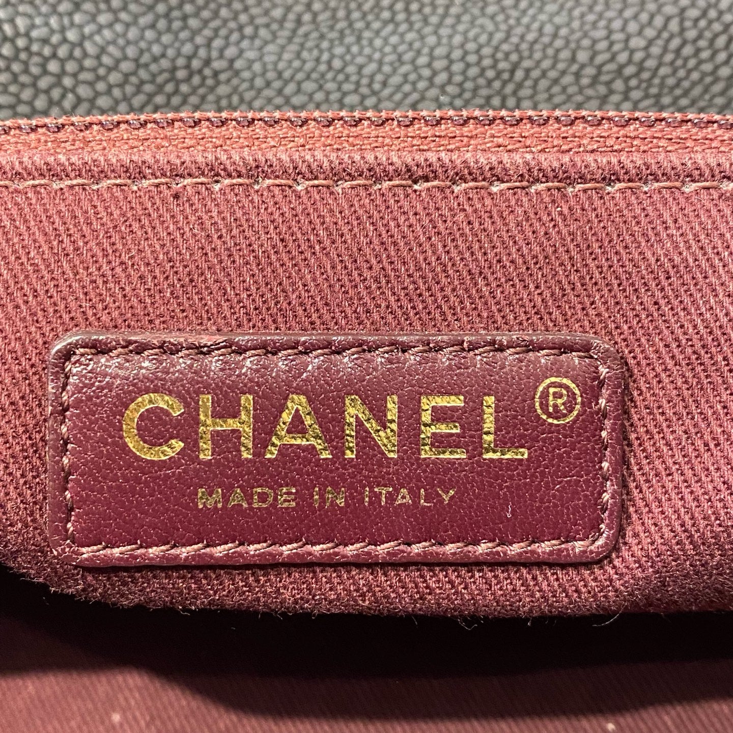 Chanel - Other - Grained calfskin leather - Black - (Other)