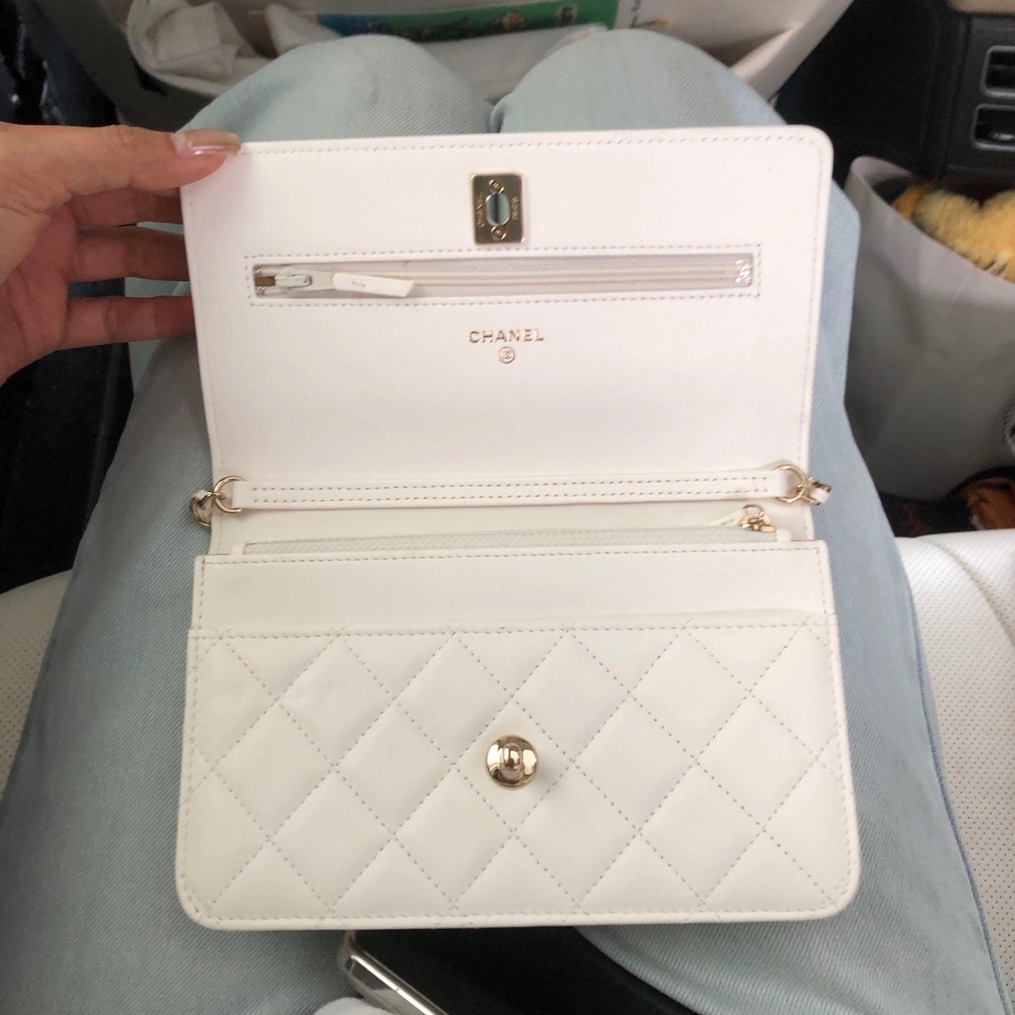 Chanel - Other - Leather - Beige - (mini)