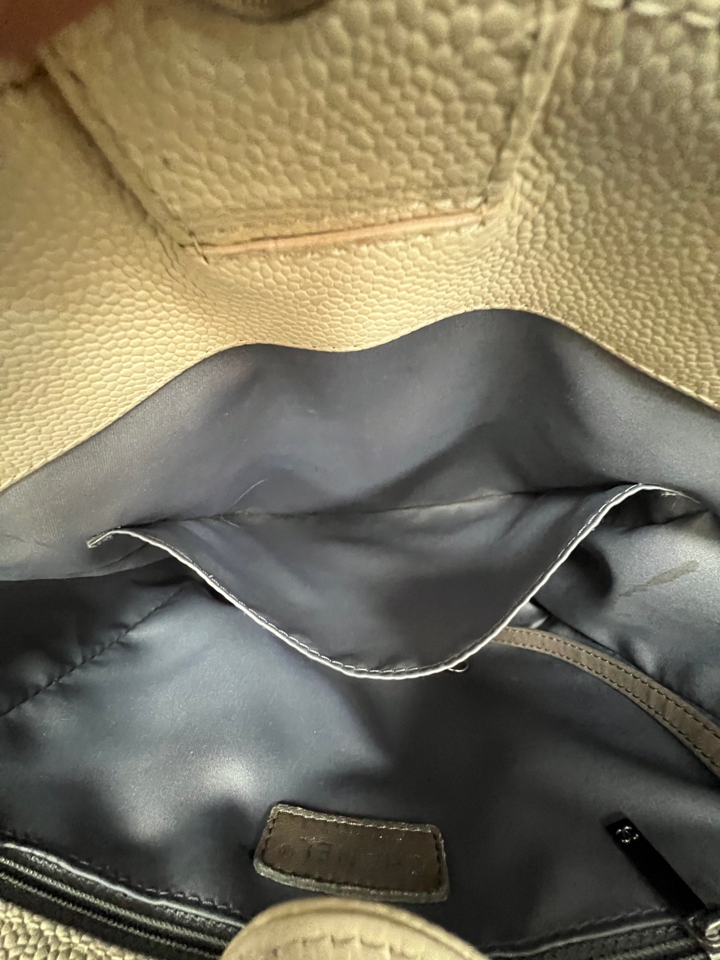 Chanel - Other - Leather - Beige - (small)