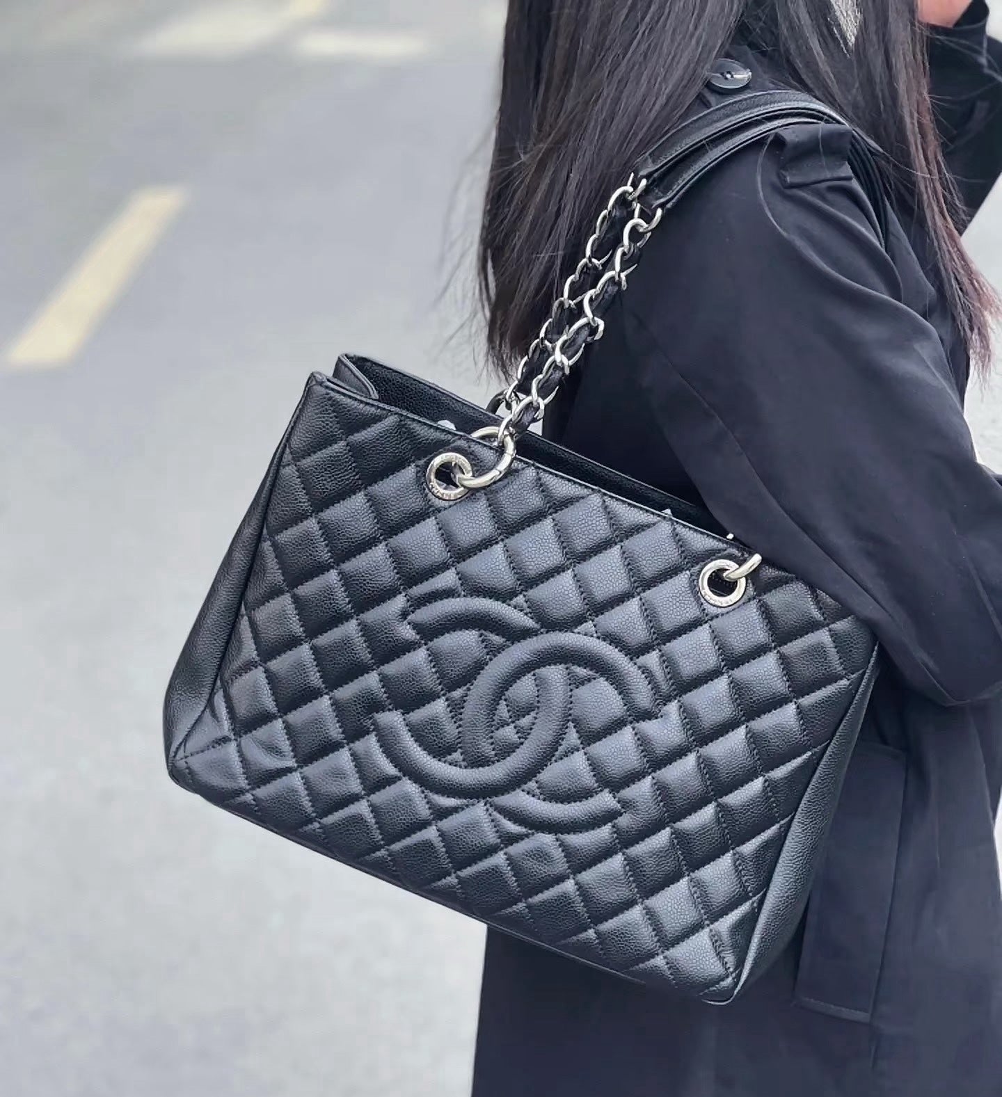 Chanel - Other - Leather - Black - (large)