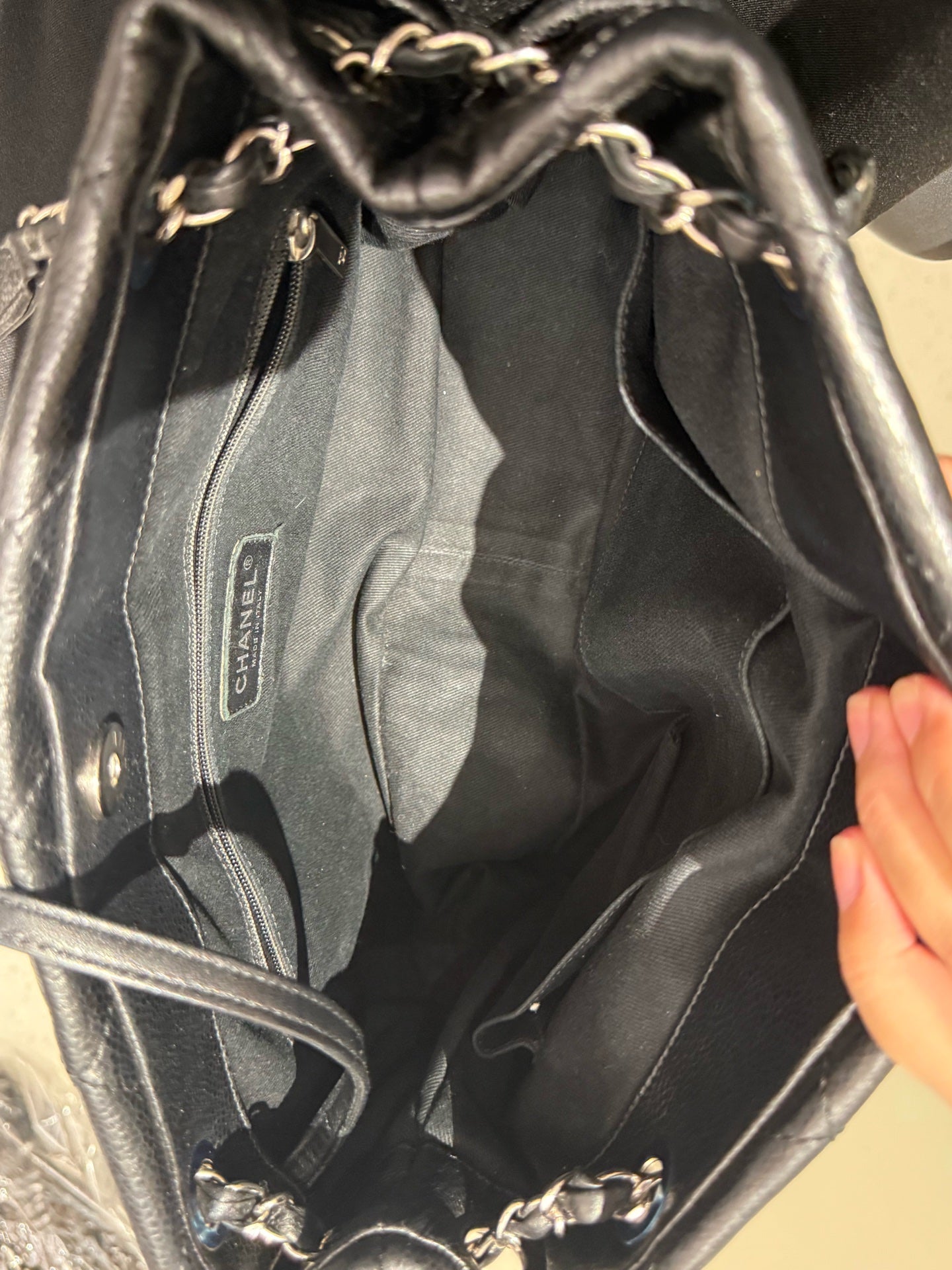 Chanel - Other - Leather - Black - (large)