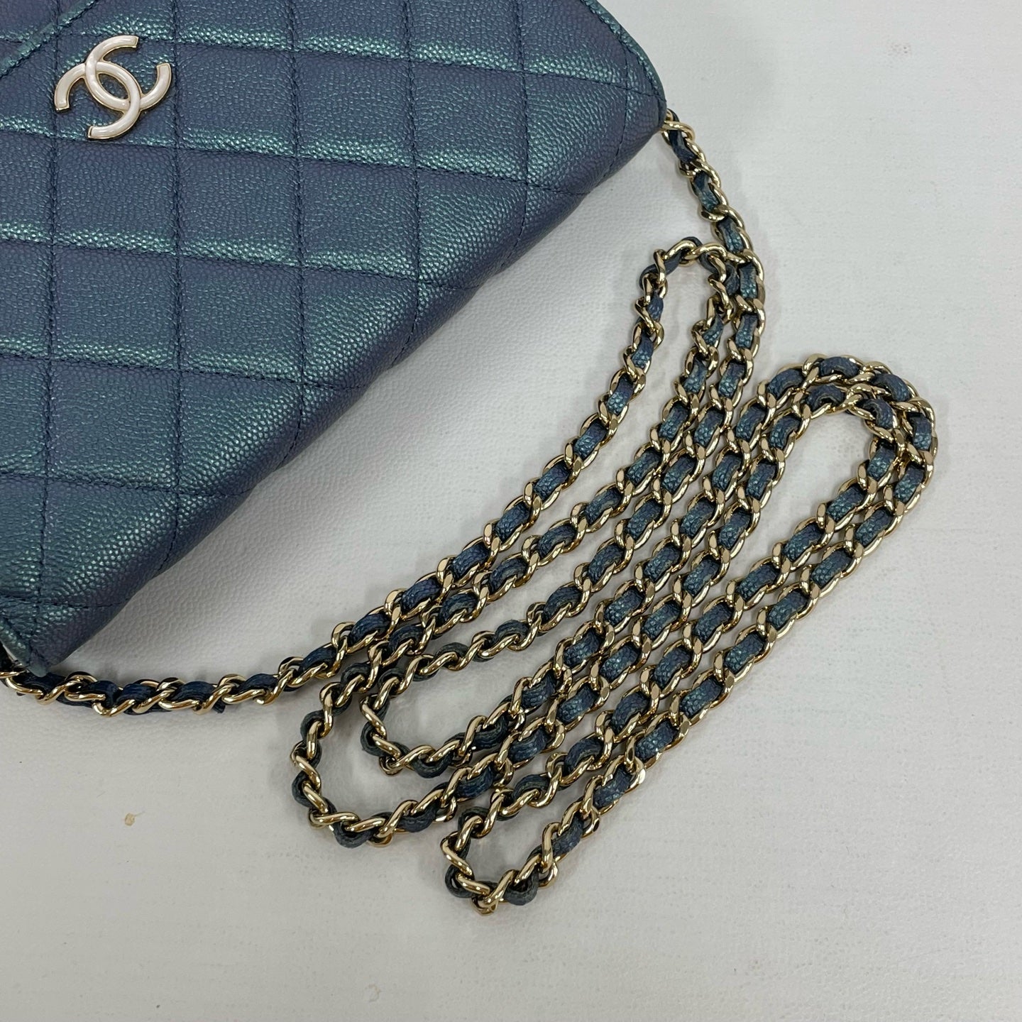 Chanel - Other - Leather - Blue - (mini)
