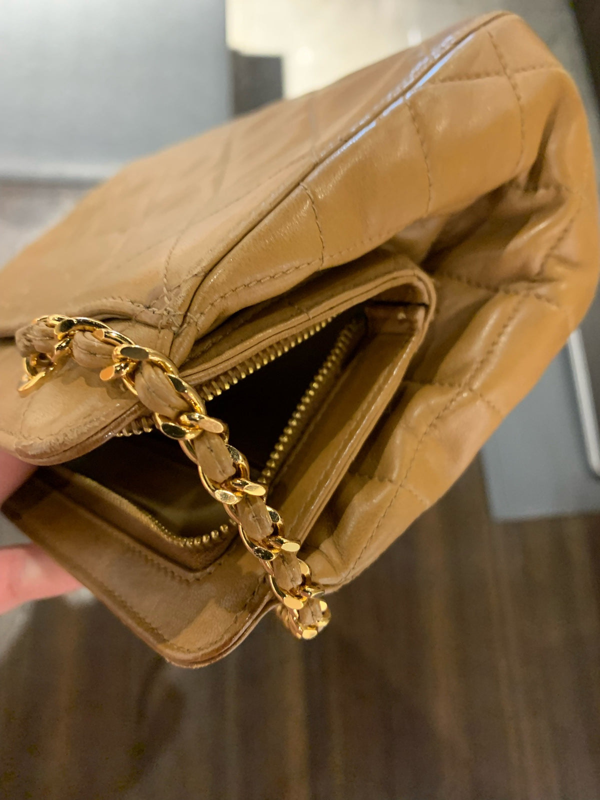 Chanel - Other - Leather - Camel - (mini)