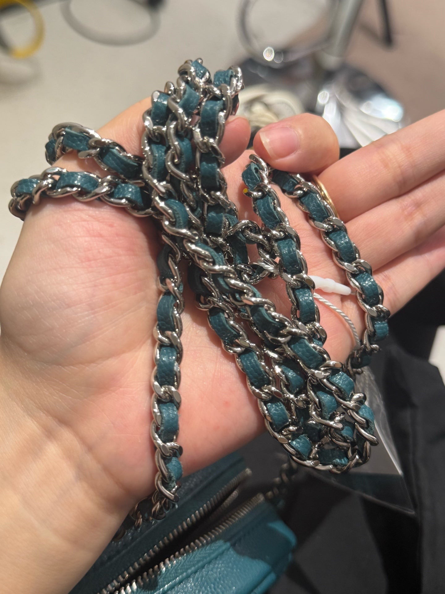 Chanel - Other - Leather - Green - (mini)