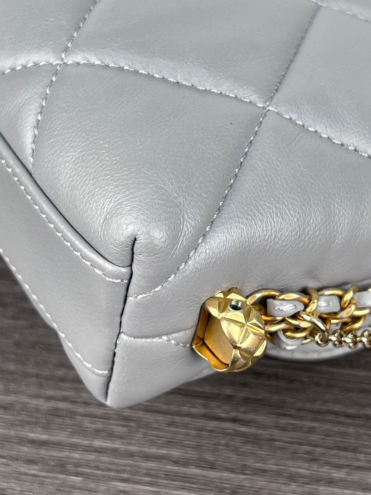 Chanel - Other - Leather - Grey