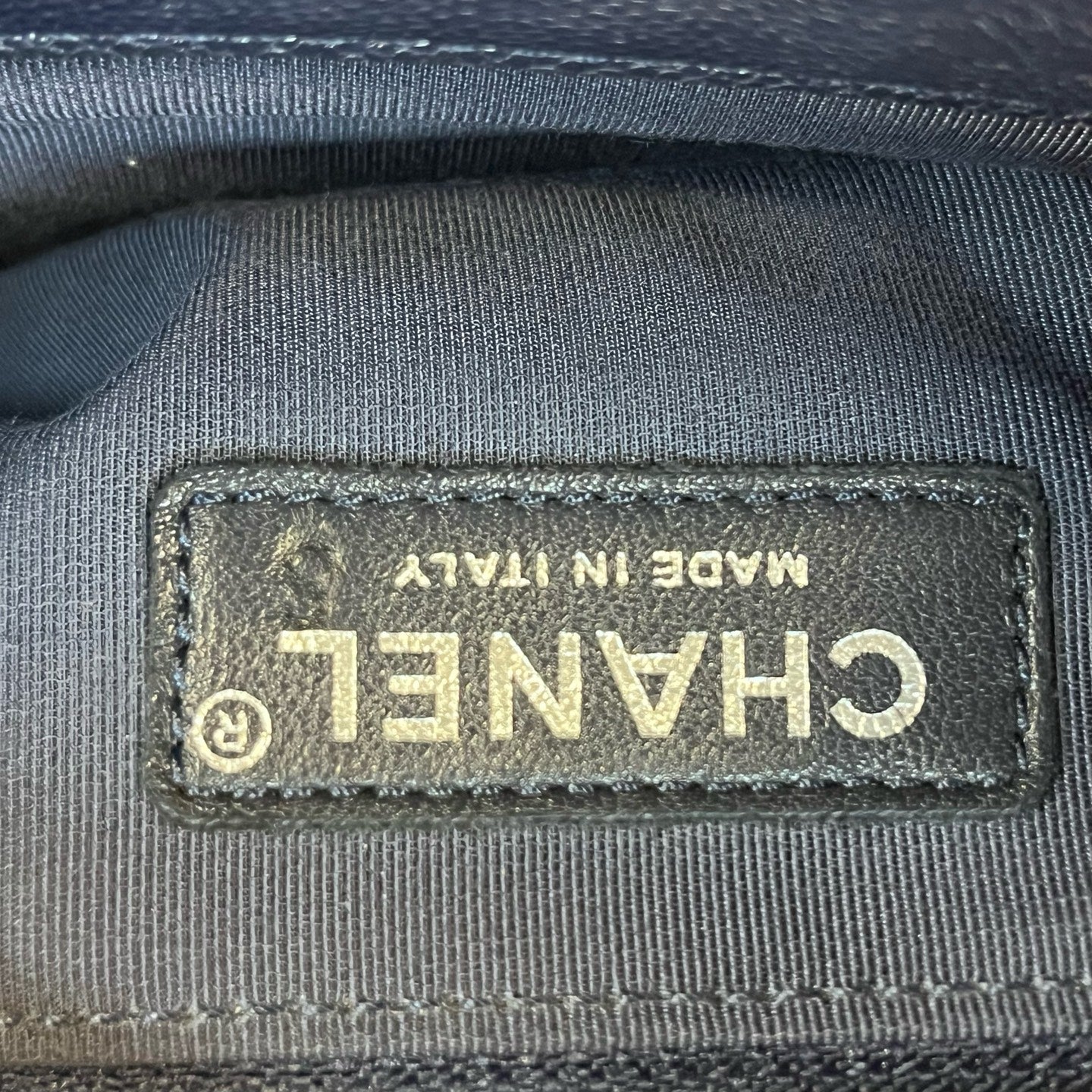 Chanel - Other - Leather - Navy - (medium)