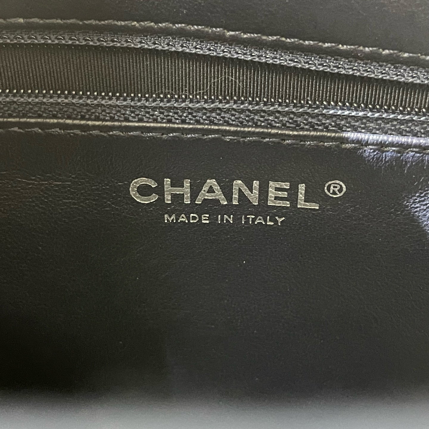 Chanel - Other - Leather - Navy - (medium)