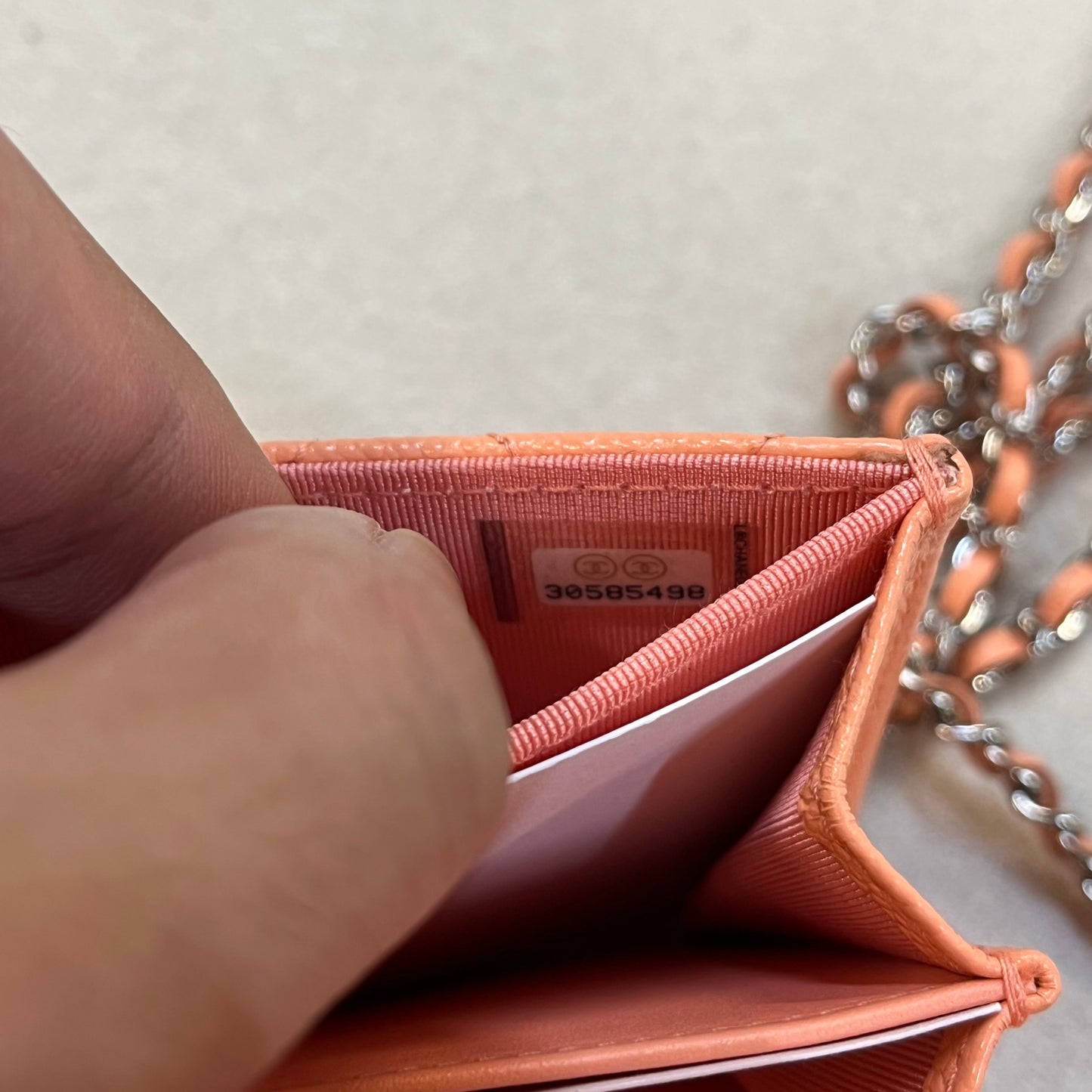 Chanel - Other - Leather - Pink - (mini)