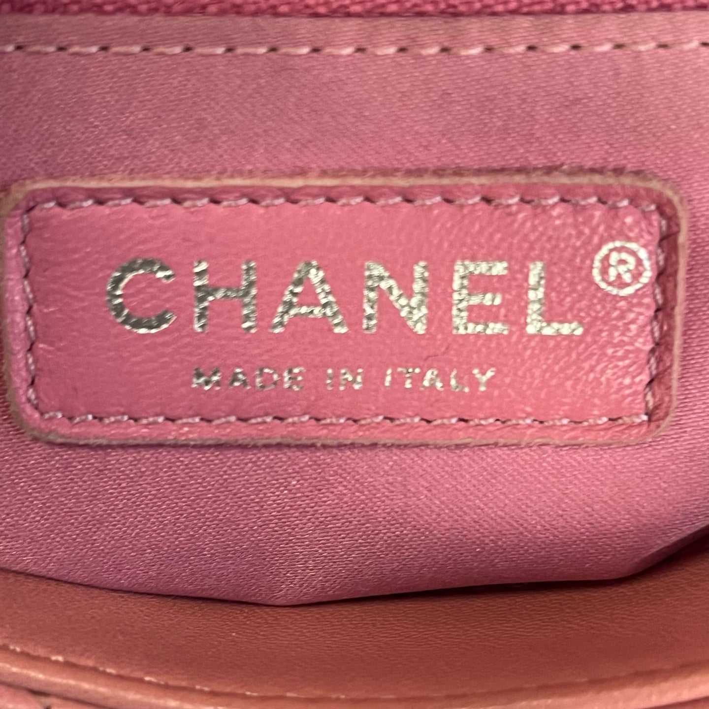 Chanel - Other - Leather - Pink - (small)