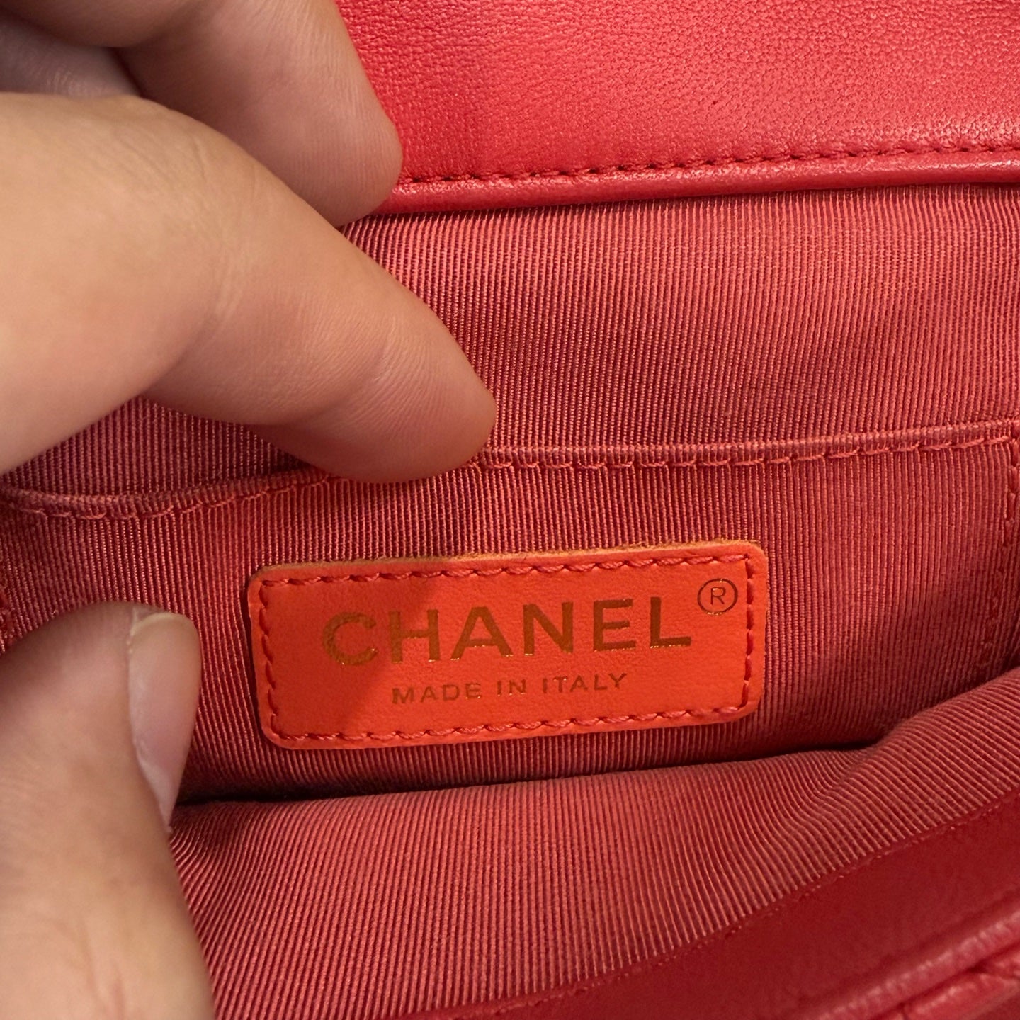 Chanel - Other - Leather - Red - (mini)