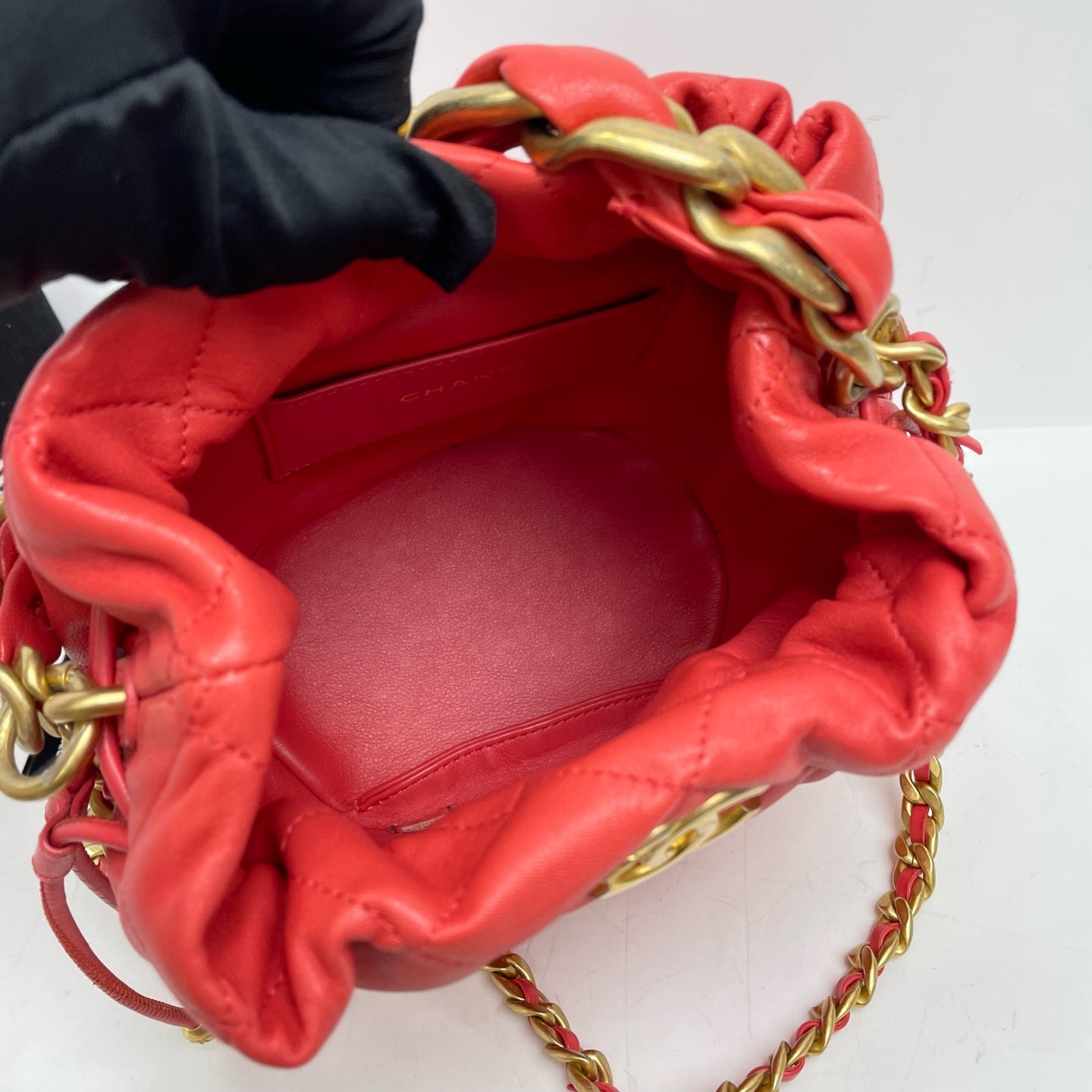 Chanel - Other - Leather - Red - (small)