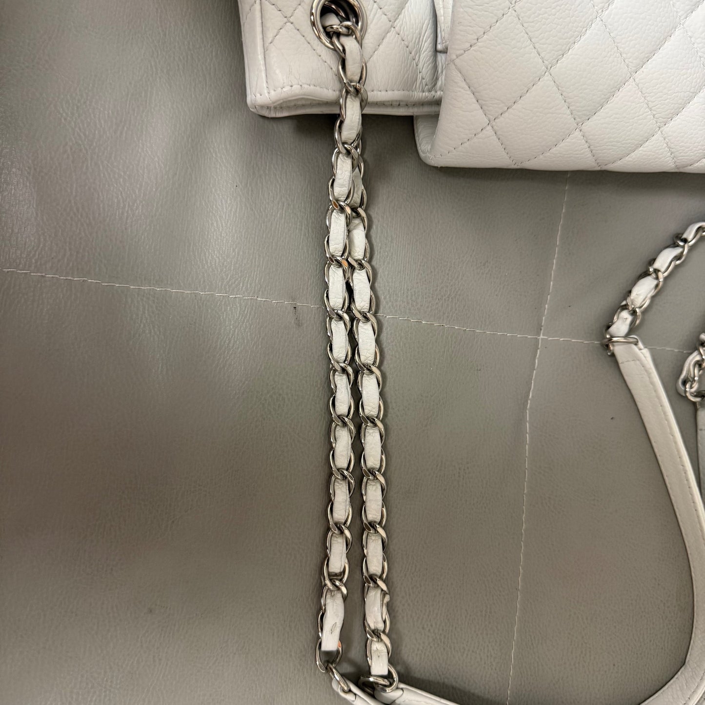 Chanel - Other - Leather - White - (large)