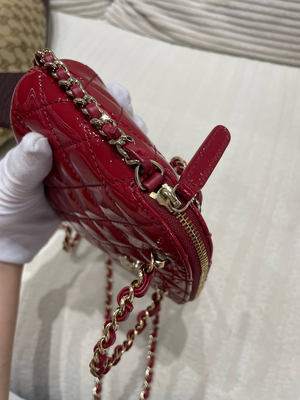 Chanel - Other - Patent leather - Red - (mini)