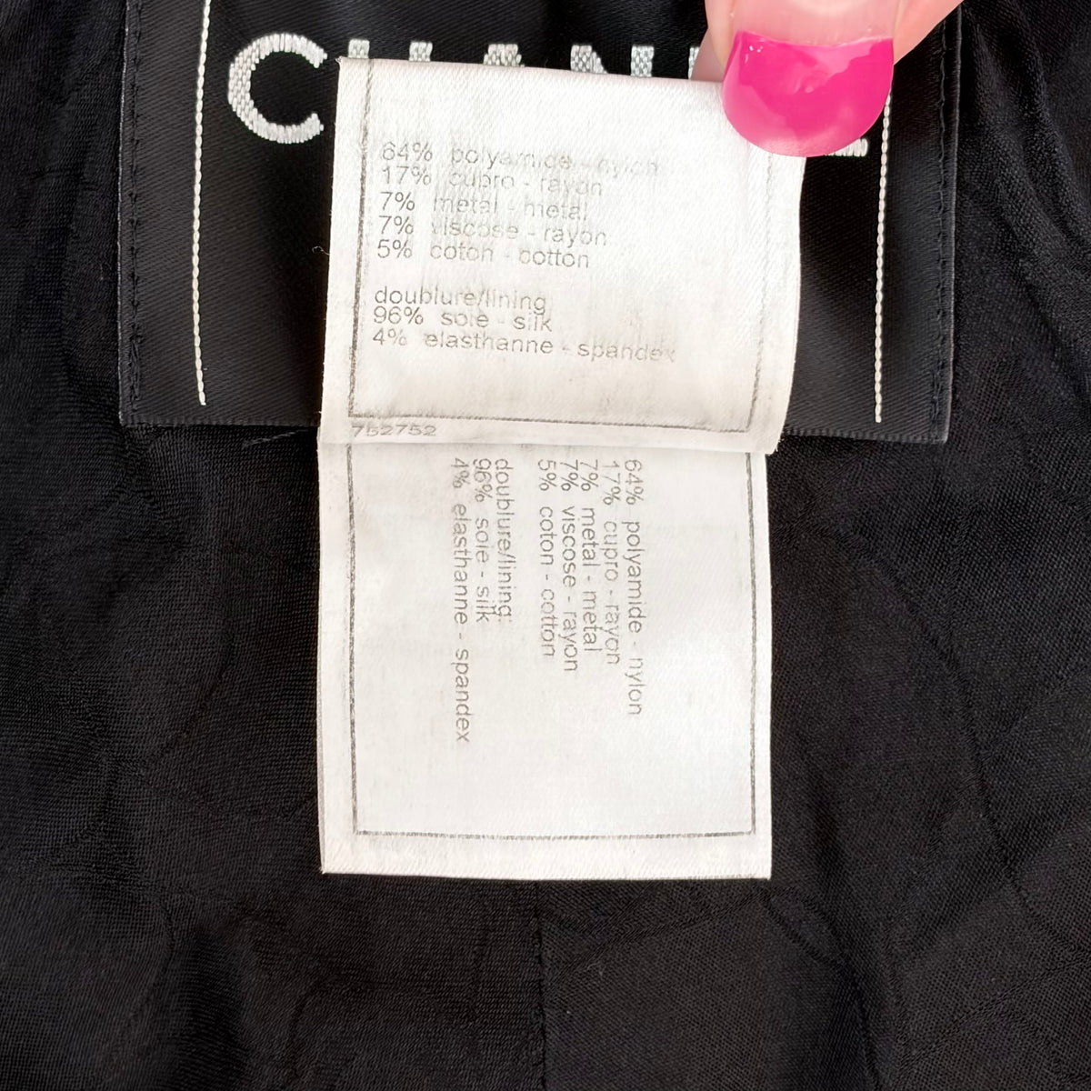 Chanel - Other - Polyamide - Black - (34)