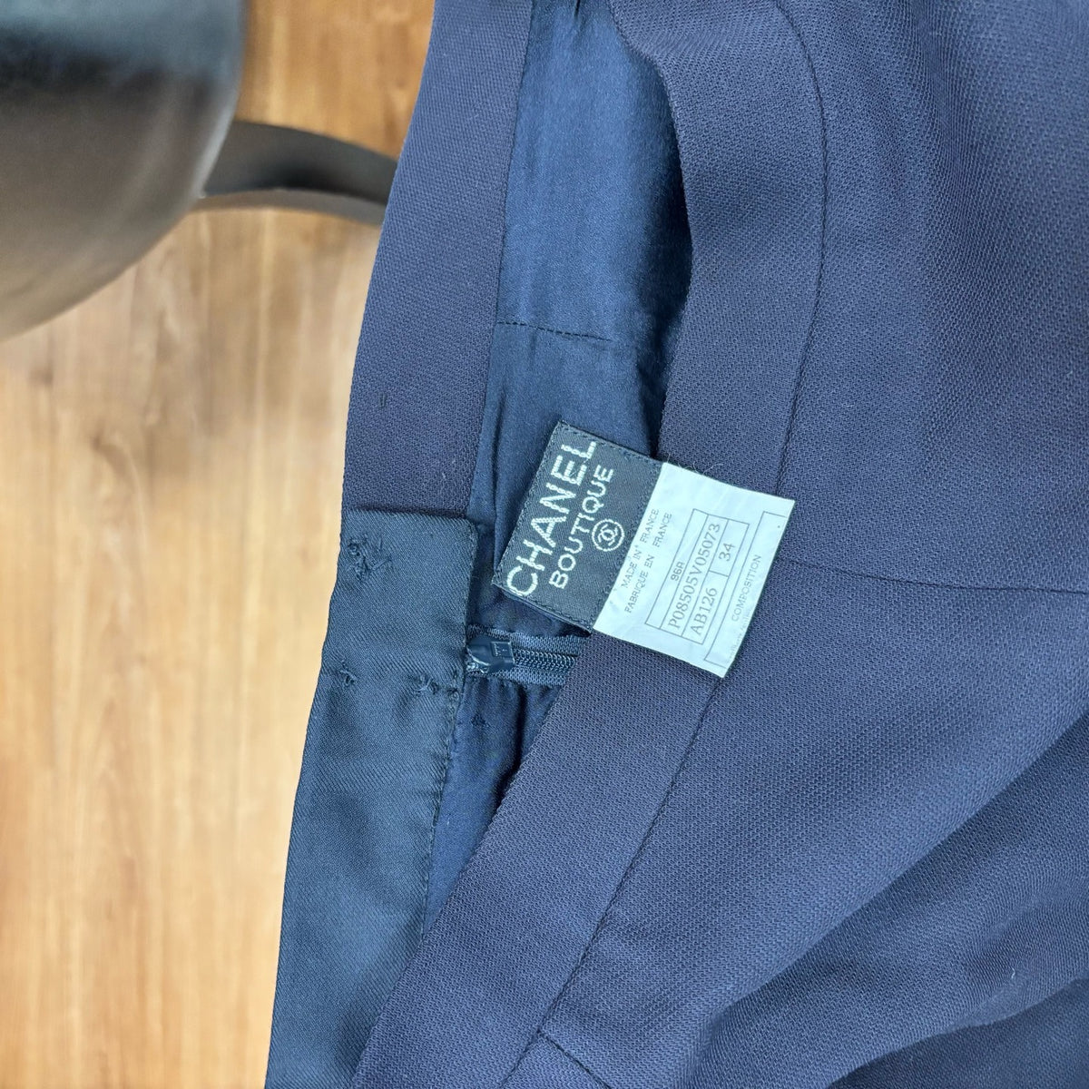 Chanel - Other - Wool - Navy - (34)