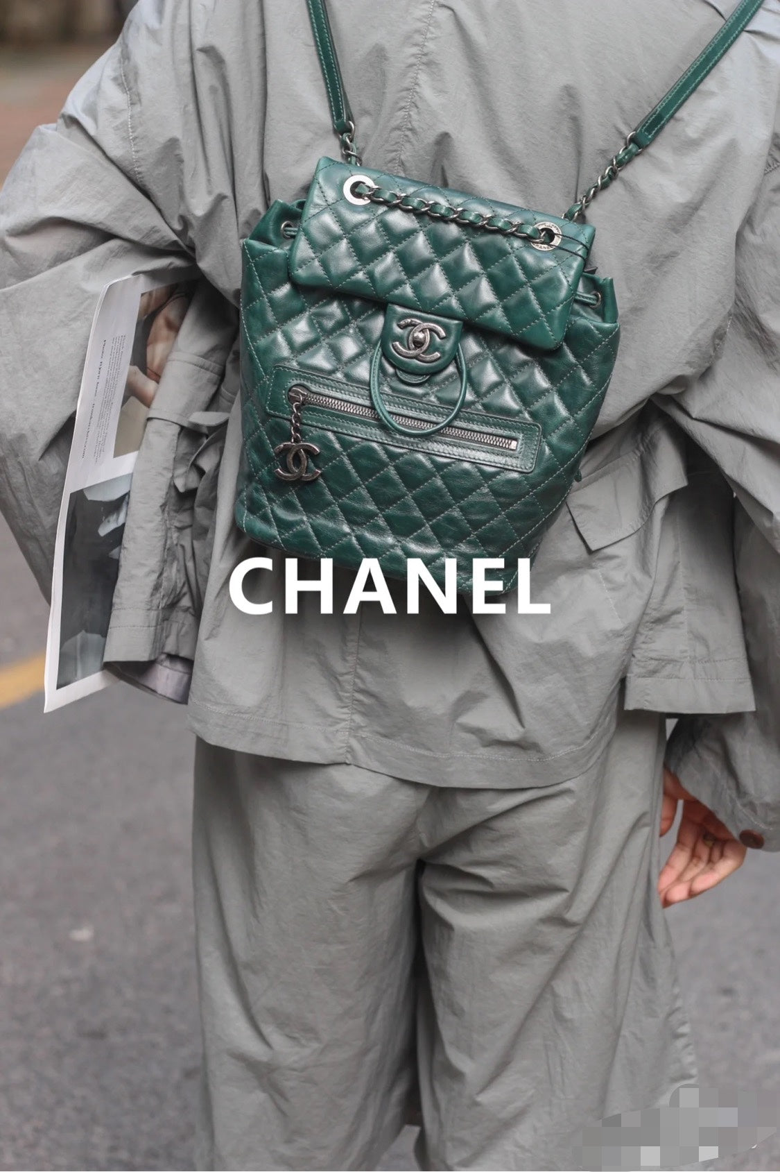 Chanel - Salzburg - Leather - Green - (Other)