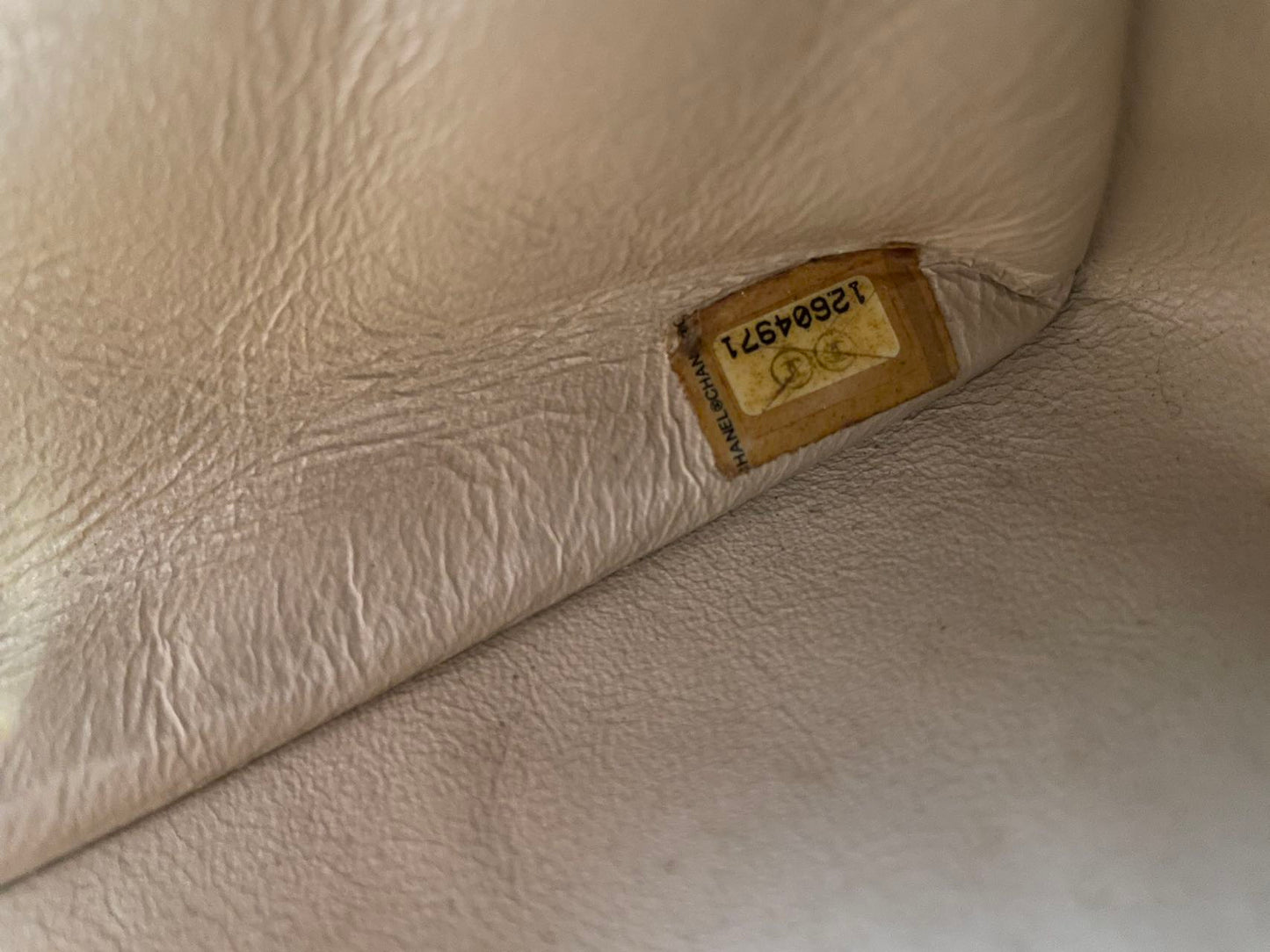Chanel - Timeless/Classique - Leather - Beige - (large)