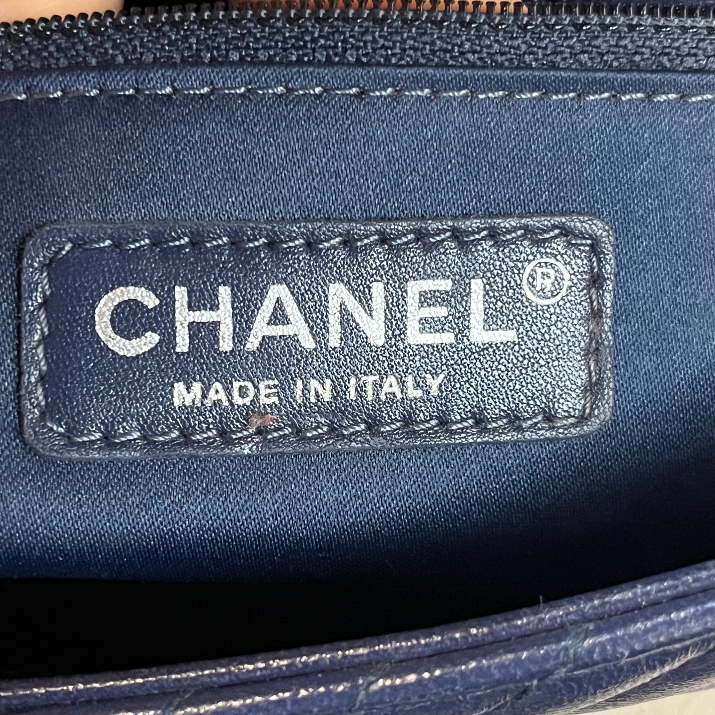 Chanel - Timeless/Classique - Leather - Blue - (medium)