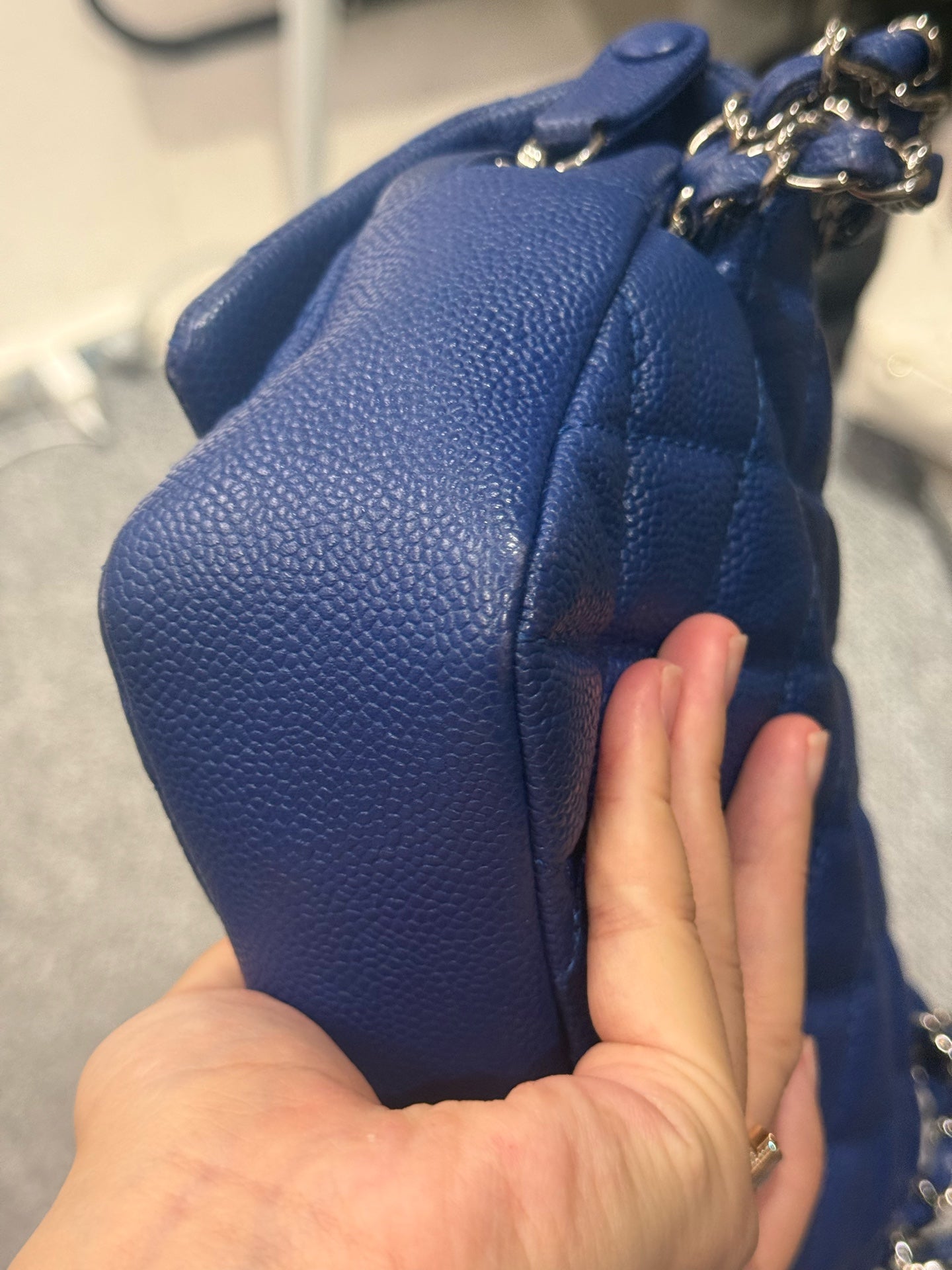 Chanel - Timeless/Classique - Leather - Blue - (mini)