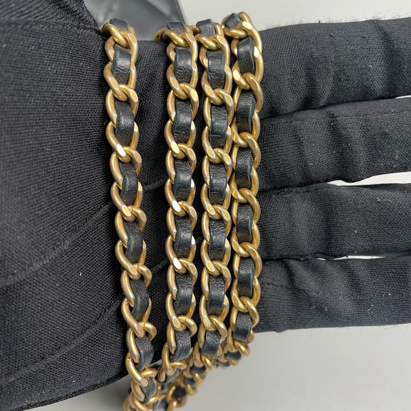 Chanel - Trendy CC Mini Top Handle Chain Bag - Leather - Black - (mini)